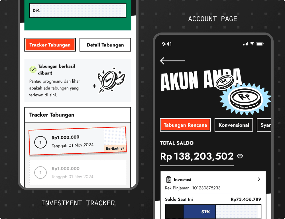 VELLO investment tracker and account dashboard