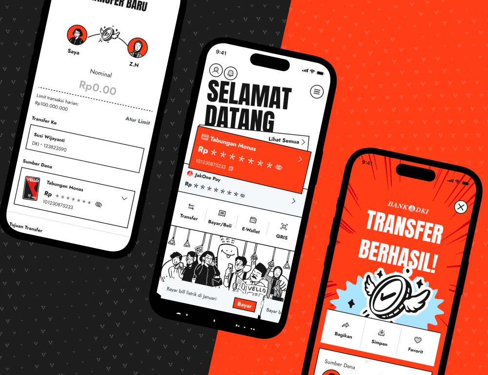 VELLO mobile banking app hero